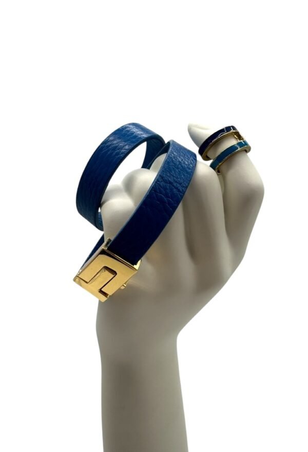 TORY BURCH - SET BRACELET & RING BLUE - Image 12